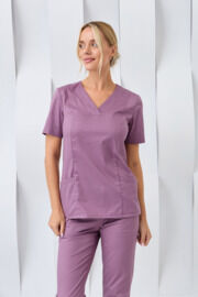 Топ женский Dr. Nice, хирургический, лиловый, 56