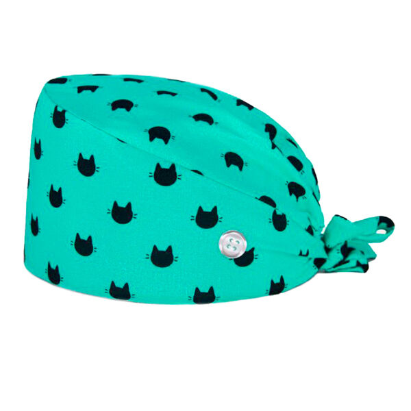 Шапочка медицинская, принт