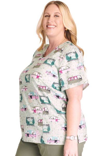 Топ женский Tooniforms TF738, принт 