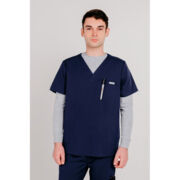 Топ медицинский мужской Frank, синий, M