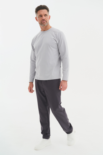 Лонгслив мужской Тезис TZ512, серый, 50 - фото 2