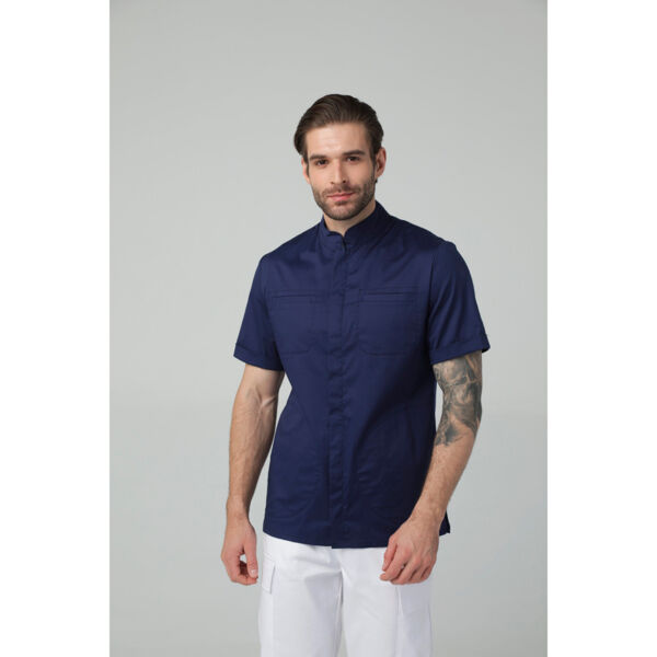 Туника мужская Dr. Nice, на молнии, синий, 58 - фото 2