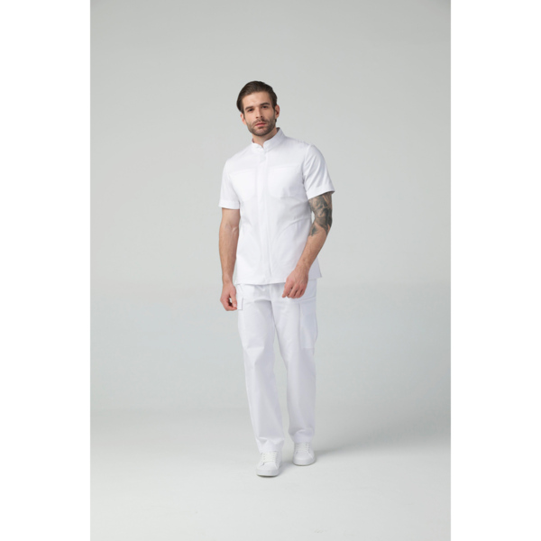 Туника мужская Dr. Nice, на молнии, белый, 58 - фото 5