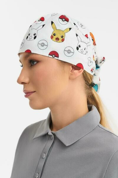 Шапочка медицинская Тезис TZ002, принт 