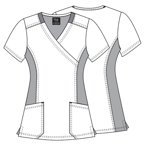 Топ женский Cherokee CK642, ленивец, S - фото 4