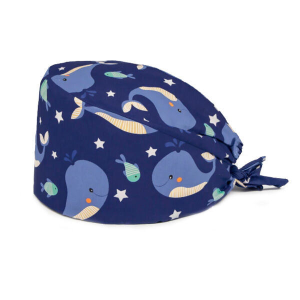 Шапочка медицинская, принт 