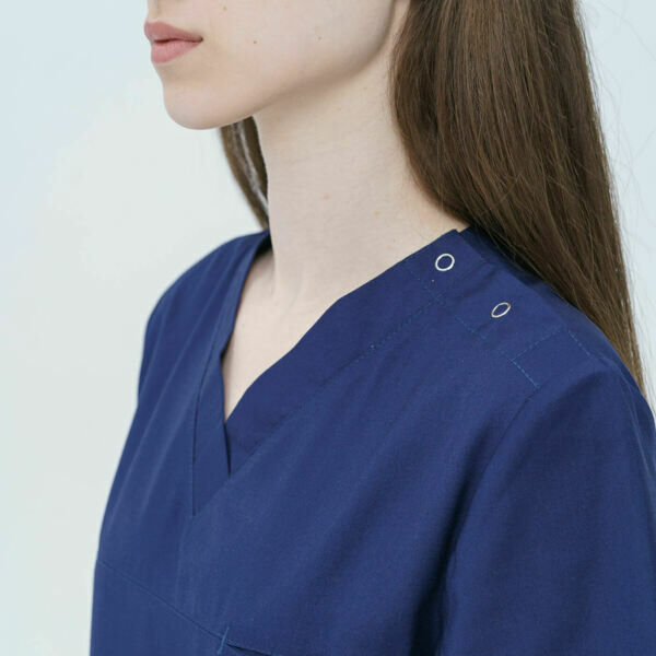 Туника женская Тезис TZ300, темно-синий, 48 - фото 3