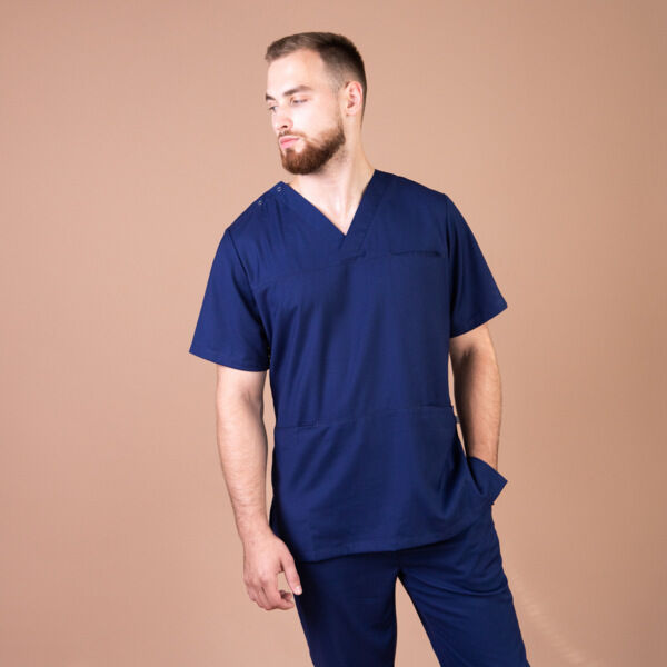 Туника мужская Тезис TZ600, темно-синий, 46