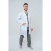 Халат мужской 234СД, белый, 58