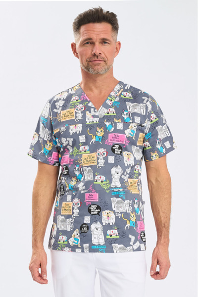 Туника мужская Тезис TZ600, принт 