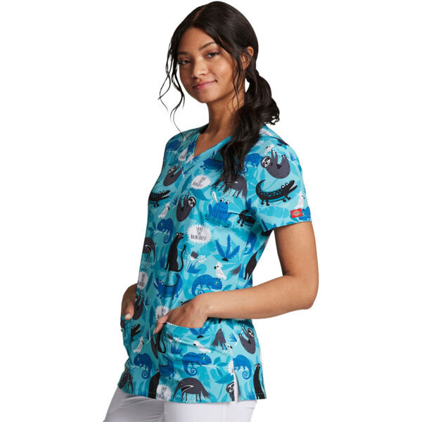 Топ женский Dickies DK717, ленивец, XS - фото 1