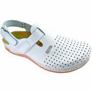 Тапочки-сабо Леон 701М, мужские, белый, 46