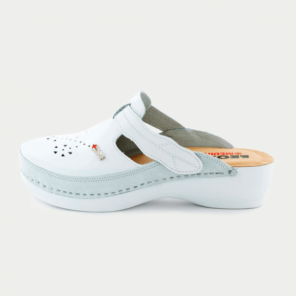 Сабо женские Леон MED156, белый, 40 - фото 1