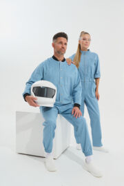 Бомбер мужской Тезис TZ690, голубой, 46