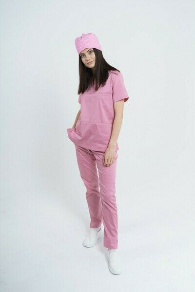 Брюки женские Тезис TZ210, розовый, 50 - фото 3