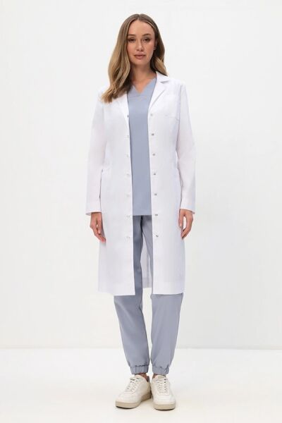 Халат женский 215 Ultra, длинный рукав, белый, 44 - фото 5