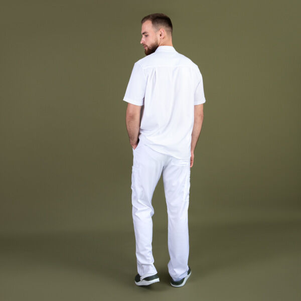 Брюки мужские Тезис TZ610, белый, 56 - фото 2