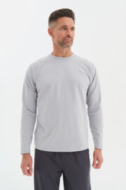 Лонгслив мужской Тезис TZ512, серый, 52
