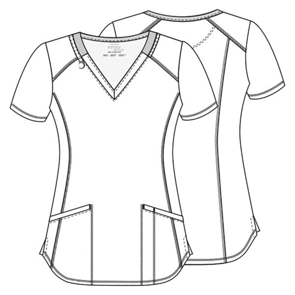 Топ женский Cherokee CK634, сердечки, S - фото 4