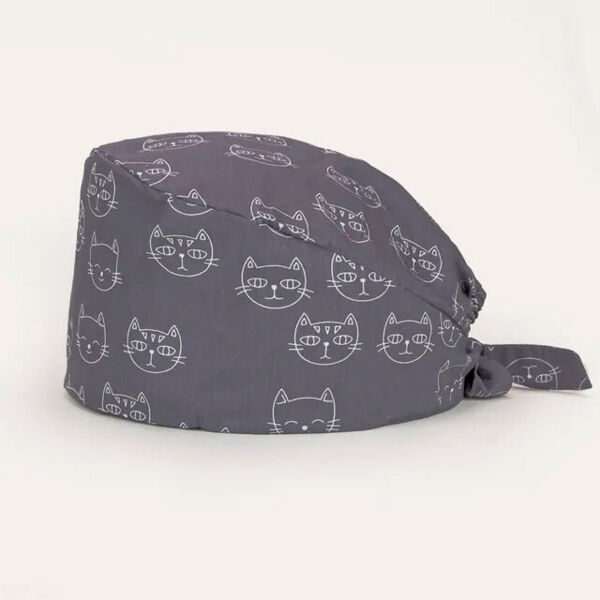 Шапочка медицинская, принт 