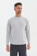 Лонгслив мужской Тезис TZ512, серый, 48