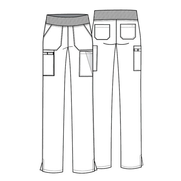 Брюки женские Dickies DK005, голубой, S - фото 4