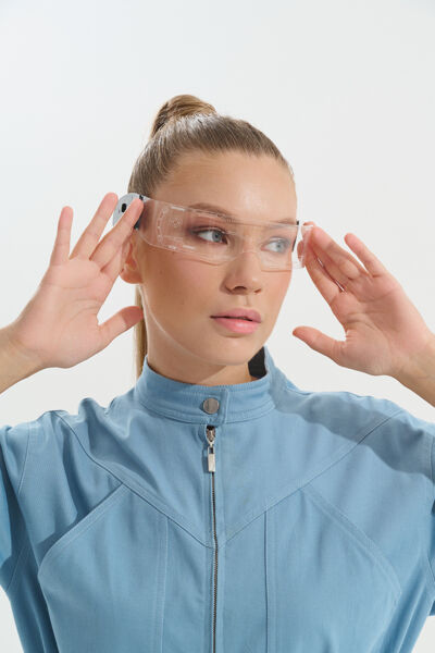 Комбинезон женский Тезис TZ490, голубой, 46 - фото 2