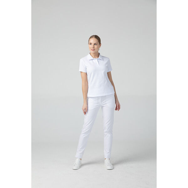 Поло женское DRN110, белый, 46 - фото 1