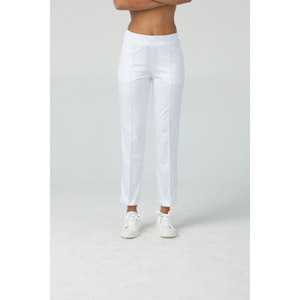 Брюки женские Dr. Nice «ШОВ», белый, 52