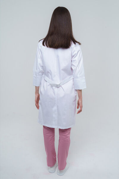 Халат женский Тезис TZ120, белый, 44 - фото 2