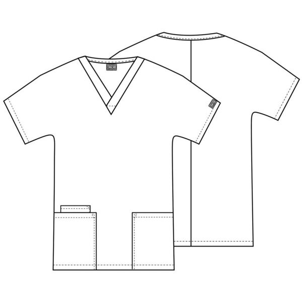 Топ женский Cherokee 4700, бирюзовый, S - фото 4