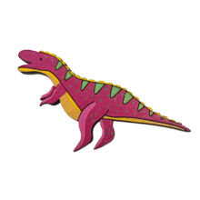 Значок "Тирекс", розовый