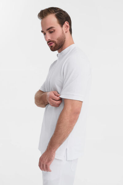 Поло мужское Тезис TZ560, белый, 50 - фото 1