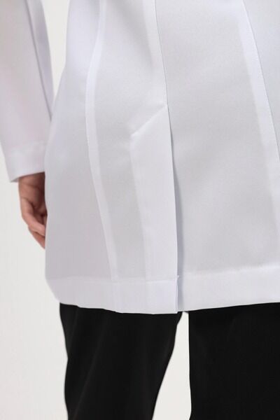 Халат женский 233 Streich, длинный рукав, белый, 52 - фото 3