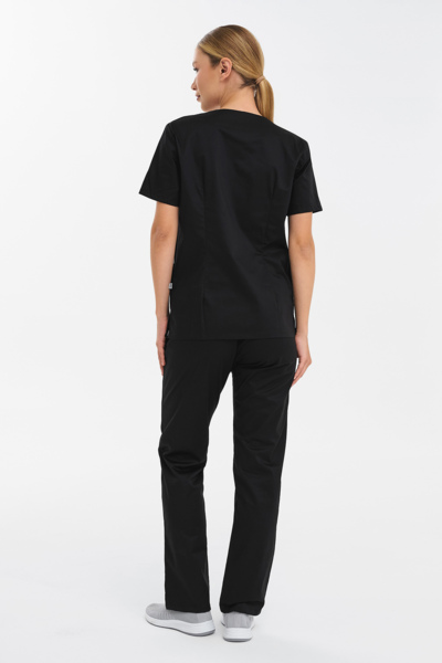 Туника женская Тезис TZ338, unica, черный, 52 - фото 3