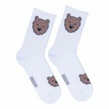 Носки мужские, "Мишки", белый, 41-45