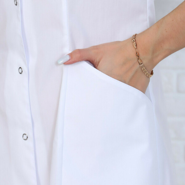 Халат женский 200ТСА, белый, 62 - фото 4