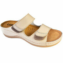 Тапочки-сабо Леон 904, женские, бежевые, 39