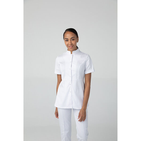Туника женская Dr. Nice на кнопках, белый, 46 - фото 1
