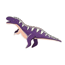 Значок "Тирекс", фиолетовый