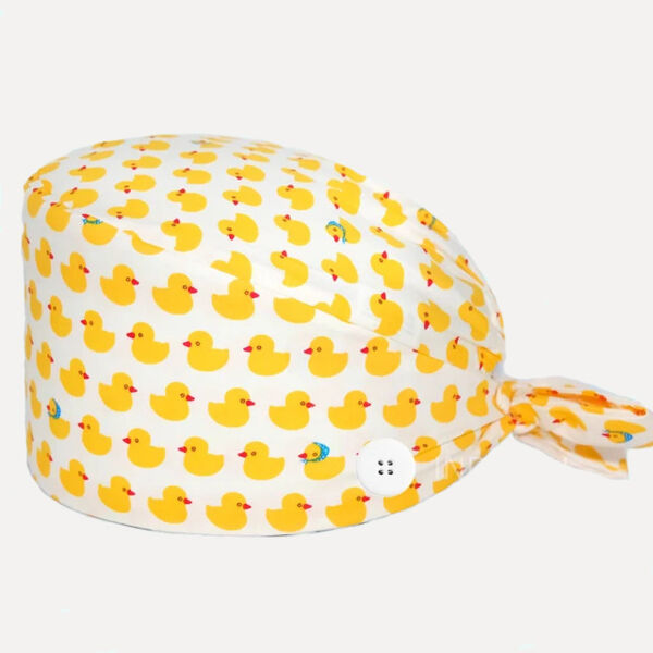 Шапочка медицинская, принт 