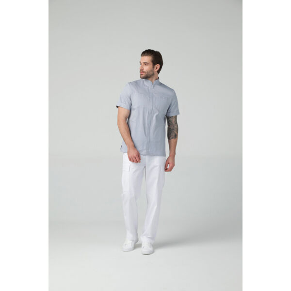 Туника мужская Dr. Nice, на молнии, серый, 58 - фото 5