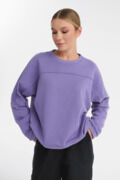 Свитшот женский Тезис TZ113, tangle, фиолетовый, 48-50