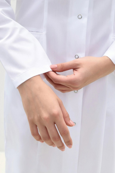 Халат женский 206 Ultra Soft, длинный рукав, белый, 42 - фото 4