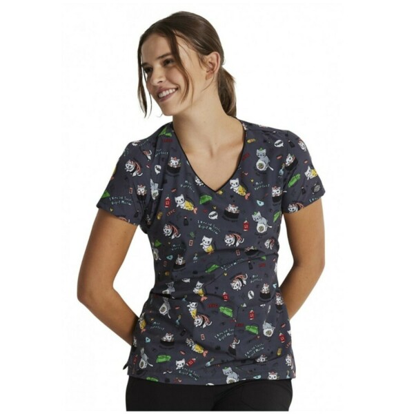 Топ женский Dickies DK852, принт 