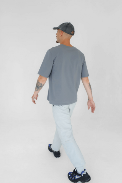 Футболка мужская Тезис TZ510, серый, 50-52 - фото 2