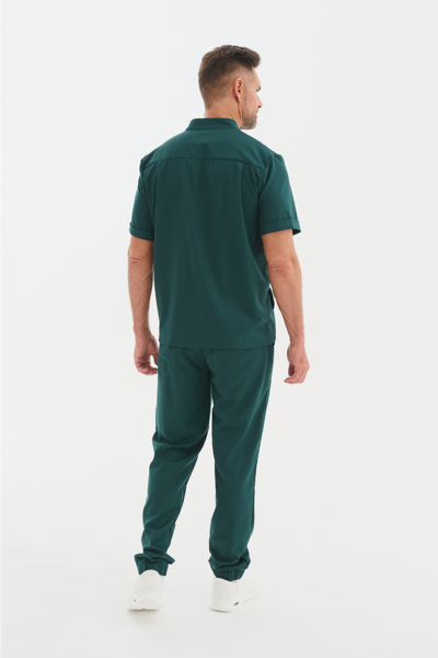 Джоггеры мужские Тезис TZ628, зеленый, 50 - фото 1