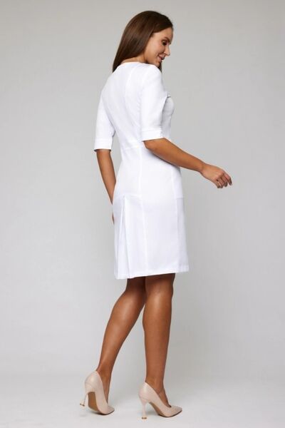 Халат женский 278 Ultra, 1/2 рукав, белый, 46 - фото 5