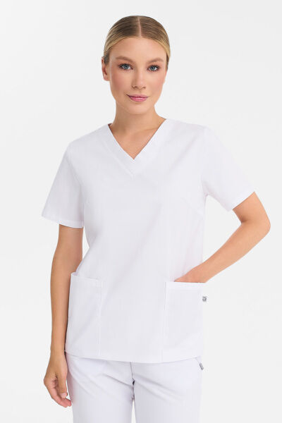 Туника женская Тезис TZ338, unica, белый, 50 - фото 0