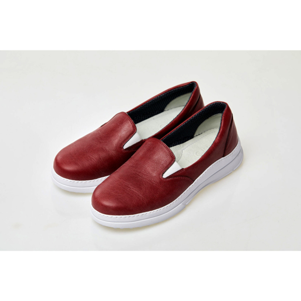 Слипоны женские FLORA, красный, 37 - фото 0